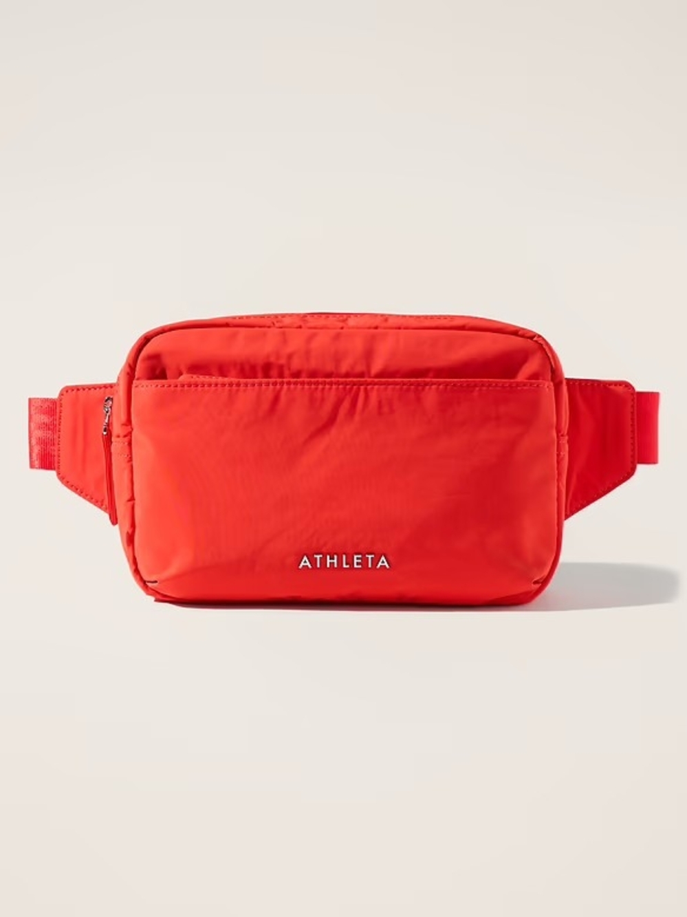 Athleta Bright Red Belt Bag